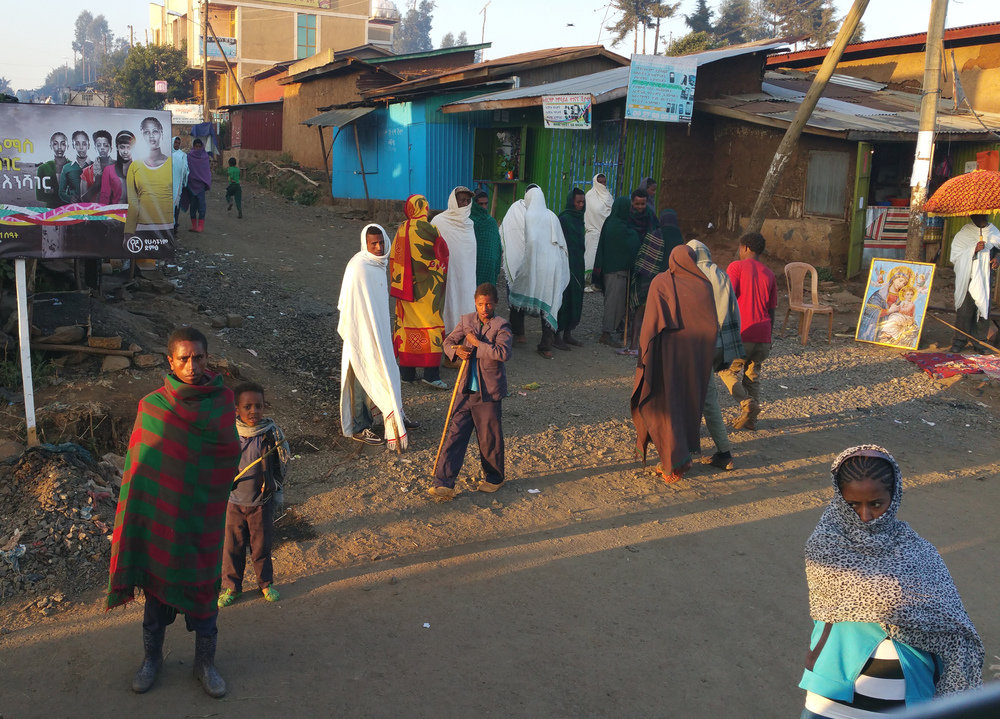 Lucio Picci e Massimo Portolani in Etiopia